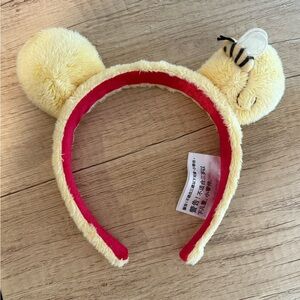 Disney Yellow Plush Bear Ears Headband